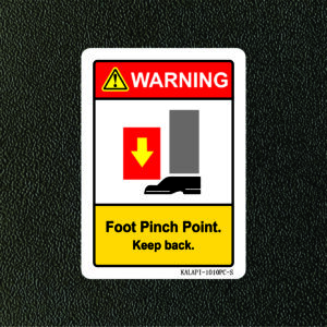 FOOT PINCH POINT 1010PC-S