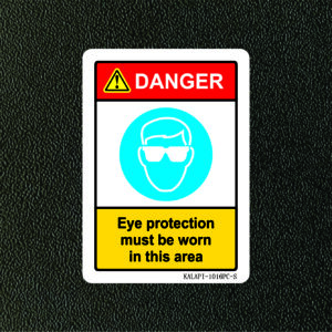 EYE PROTECTION / Flying Objects Risk Of Eye Injury 1016PC-S