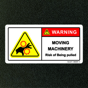 2002PC-S MOVING MACHINERY / PINCH POINT