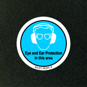 EYE & EAR PROTECTION IN THIS AREA 3010PC-R