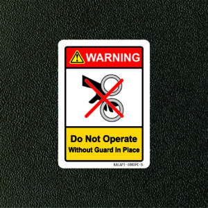 CRUSH HAZARD 1003PC-S