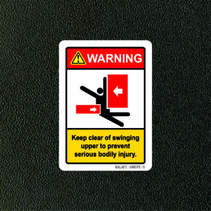 CRUSH HAZARD 1007PC-S