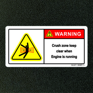 CRUSH HAZARD 2010PC-S